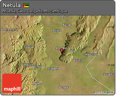 Satellite Map of Netula