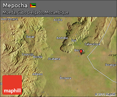 Satellite Map of Mepocha