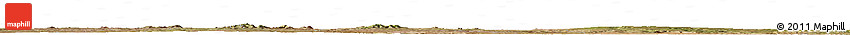 Satellite Horizon Map of the Area around 11° 20' 3" S, 39° 1' 29" W