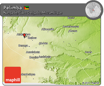 Physical 3D Map of Pelimba