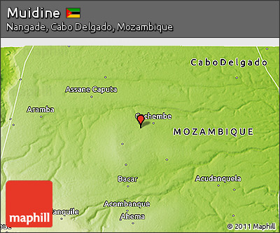 Physical 3D Map of Muidine