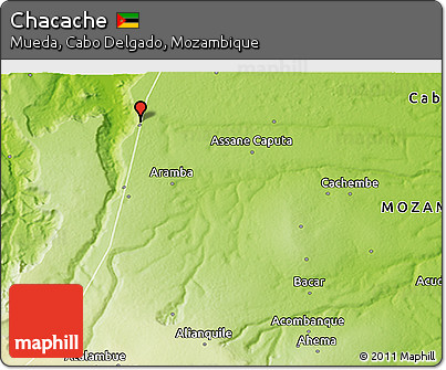 Physical 3D Map of Chacache