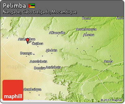 Physical 3D Map of Pelimba