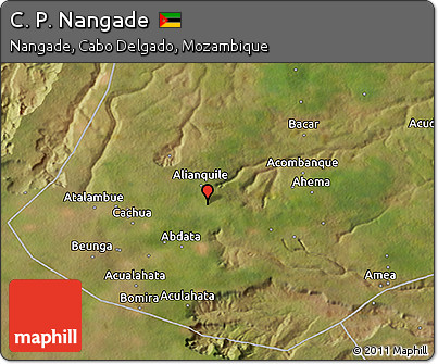 Satellite 3D Map of C. P. Nangade