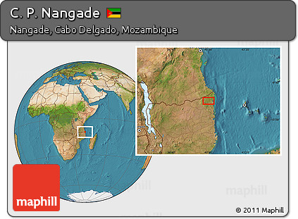 Satellite Location Map of C. P. Nangade