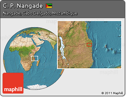 Satellite Location Map of C. P. Nangade