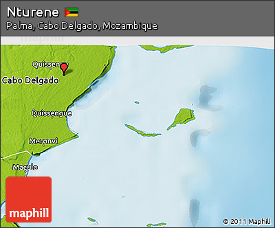Physical 3D Map of Nturene