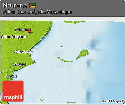 Physical 3D Map of Nturene