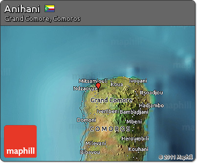 Satellite 3D Map of Anihani