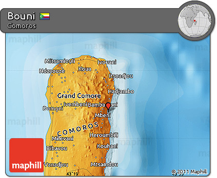 Political Map of Bouni