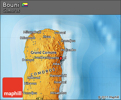 Political Map of Bouni