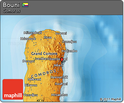 Political Map of Bouni