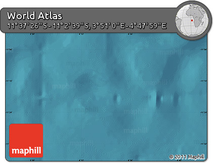 Satellite Map of the Area around 11° 20' 3" S, 4° 19' 30" E