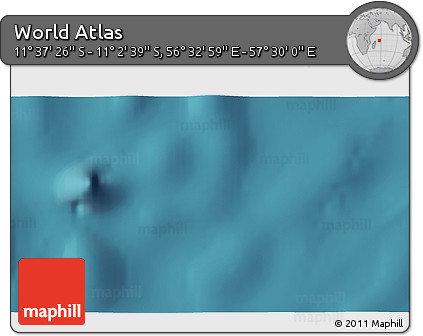 Satellite 3D Map of the Area around 11° 20' 3" S, 57° 1' 29" E