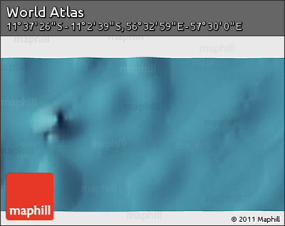Satellite 3D Map of the Area around 11° 20' 3" S, 57° 1' 29" E