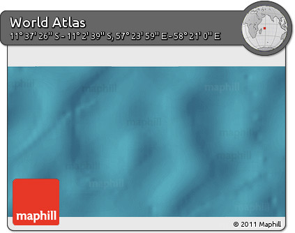 Satellite 3D Map of the Area around 11° 20' 3" S, 57° 52' 30" E