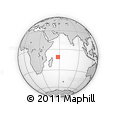 Outline Map of the Area around 11° 20' 3" S, 57° 52' 30" E, rectangular outline