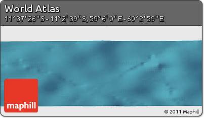 Satellite Panoramic Map of the Area around 11° 20' 3" S, 59° 34' 30" E