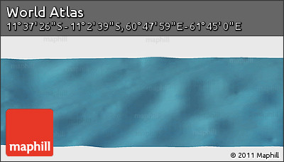 Satellite Panoramic Map of the Area around 11° 20' 3" S, 61° 16' 29" E