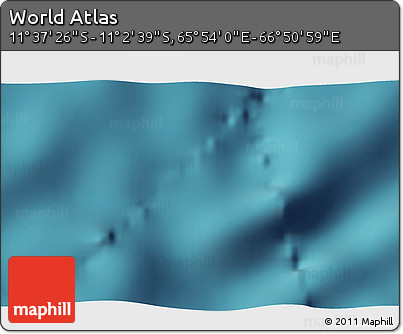 Satellite 3D Map of the Area around 11° 20' 3" S, 66° 22' 30" E