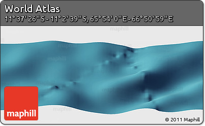 Satellite Panoramic Map of the Area around 11° 20' 3" S, 66° 22' 30" E