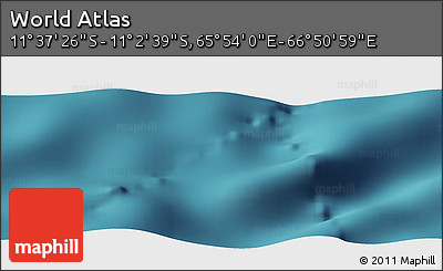 Satellite Panoramic Map of the Area around 11° 20' 3" S, 66° 22' 30" E