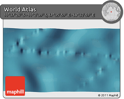 Satellite 3D Map of the Area around 11° 20' 3" S, 68° 4' 29" E