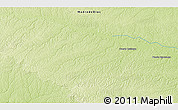 Physical 3D Map of the area around 11° 20' 3" S, 71° 19' 29" W