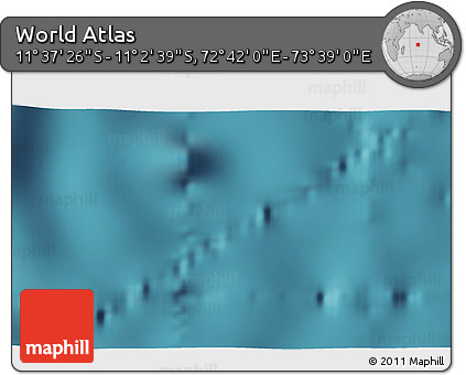 Satellite 3D Map of the Area around 11° 20' 3" S, 73° 10' 30" E