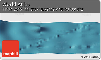Satellite Panoramic Map of the Area around 11° 20' 3" S, 73° 10' 30" E