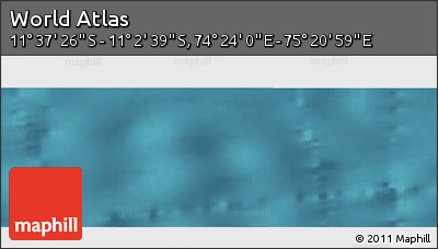 Satellite Panoramic Map of the Area around 11° 20' 3" S, 74° 52' 30" E