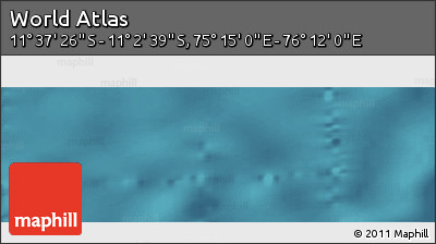 Satellite Panoramic Map of the Area around 11° 20' 3" S, 75° 43' 29" E