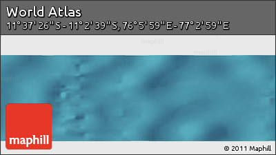 Satellite Panoramic Map of the Area around 11° 20' 3" S, 76° 34' 29" E