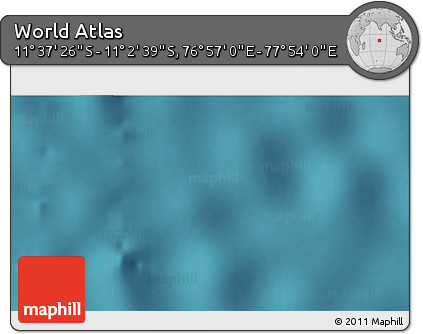 Satellite 3D Map of the Area around 11° 20' 3" S, 77° 25' 30" E