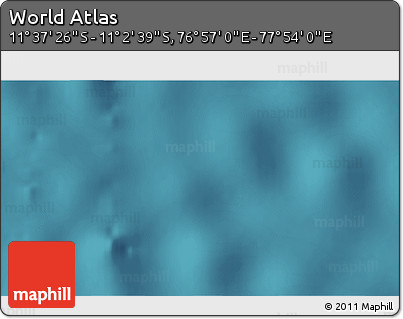 Satellite 3D Map of the Area around 11° 20' 3" S, 77° 25' 30" E