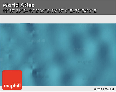 Satellite 3D Map of the Area around 11° 20' 3" S, 77° 25' 30" E
