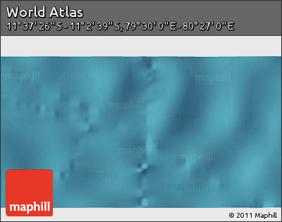 Satellite 3D Map of the Area around 11° 20' 3" S, 79° 58' 29" E