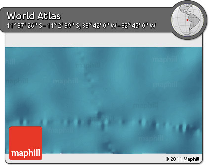 Satellite 3D Map of the Area around 11° 20' 3" S, 83° 13' 29" W