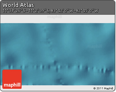 Satellite 3D Map of the Area around 11° 20' 3" S, 83° 13' 29" W