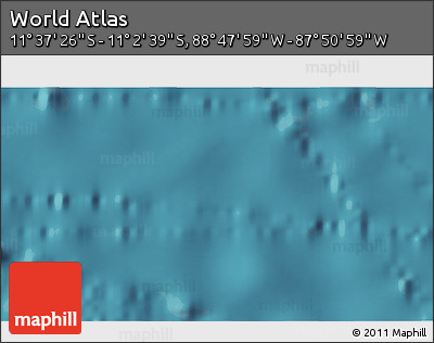 Satellite 3D Map of the Area around 11° 20' 3" S, 88° 19' 29" W