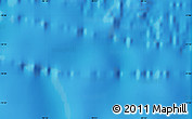 Physical Map of the area around 11° 20' 3" S, 90° 1' 30" W