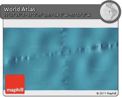 Satellite 3D Map of the Area around 11° 20' 3" S, 93° 25' 30" W