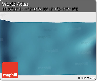Satellite 3D Map of the Area around 11° 20' 3" S, 98° 40' 30" E