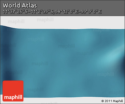 Satellite 3D Map of the Area around 11° 20' 3" S, 98° 40' 30" E