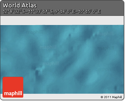 Satellite 3D Map of the Area around 11° 51' 9" S, 10° 16' 30" E
