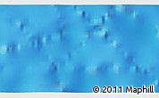Physical 3D Map of the area around 11° 51' 9" S, 10° 58' 29" W