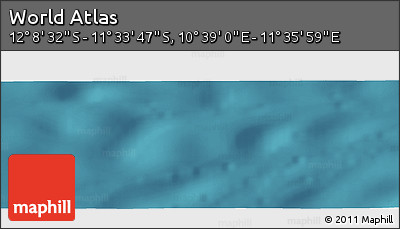 Satellite Panoramic Map of the Area around 11° 51' 9" S, 11° 7' 30" E