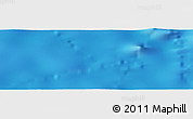 Physical Panoramic Map of the area around 11° 51' 9" S, 135° 4' 29" W