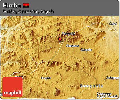Physical 3D Map of Himba