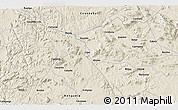 Shaded Relief 3D Map of Singualele
